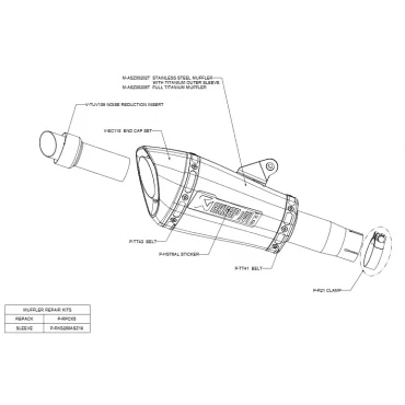 Akrapovic Yamaha YZF R6 S-Y6SO9-ASZ