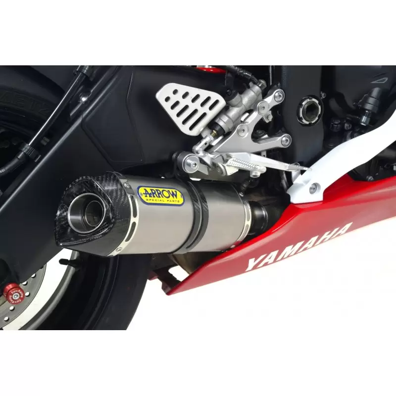 Yamaha r6 arrow on sale exhaust