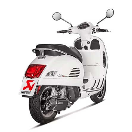 Akrapovic Piaggio Vespa GTS 125 ie Super S-VE125SO1-HZBL