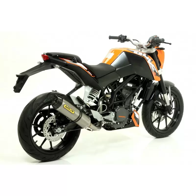 Ktm duke 200 bs6 sales exhaust