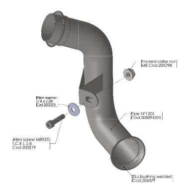 Leovince Suppressor du Catalyseur Ktm Duke 790