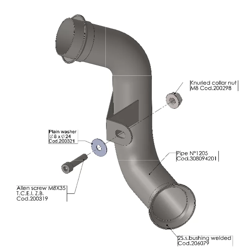 Leovince Suppressor du Catalyseur Ktm Duke 790