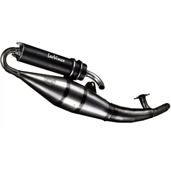 Leovince Peugeot New Vivacity 50 Hand Made TT Black