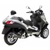 Leovince Piaggio Mp3 500 Nero