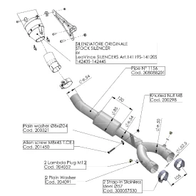 Leovince No Kat Dacatalyzer Yamaha YZF R1