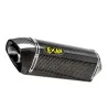 Exan Triumph Speed Triple 1050 Ovale X-Black