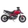 Exan Ducati Hypermotard 1100 Ovale Carbon Cap