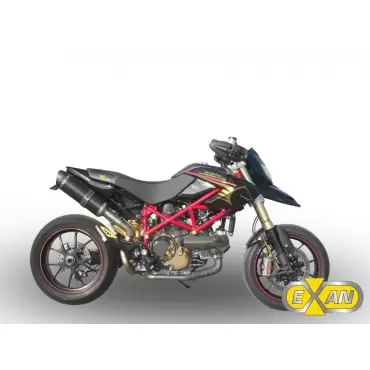 Exan Ducati Hypermotard 1100 Ovale Carbon Cap
