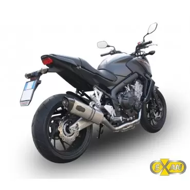 Exan Honda CB 650 F Ovale X-Black