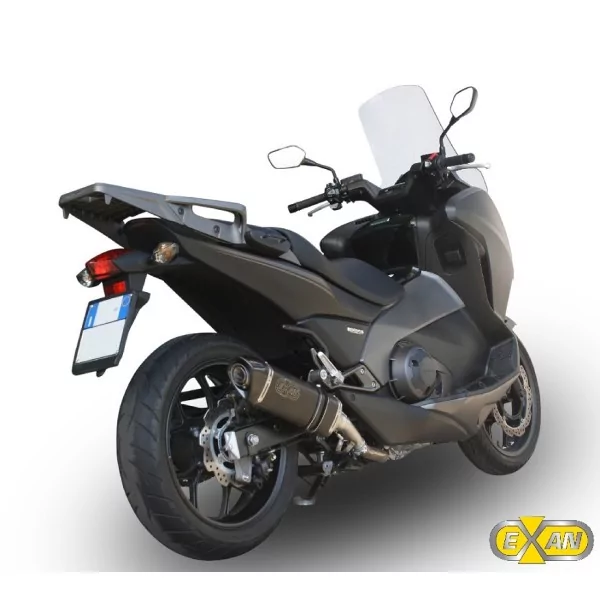 Exan Honda Integra 700 Ovale X-Black
