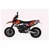 Exan KTM 690 SMC Ovale Carbon Cap