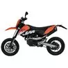 Exan KTM 690 SMC Ovale Carbon Cap