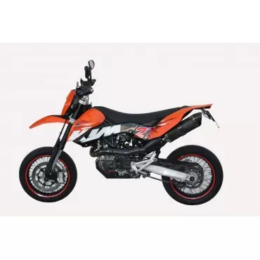 Exan KTM 690 SMC Ovale X-Black