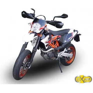 Exan KTM 690 SMC Ovale X-Black