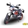 Exan KTM 690 SMC Ovale X-Black