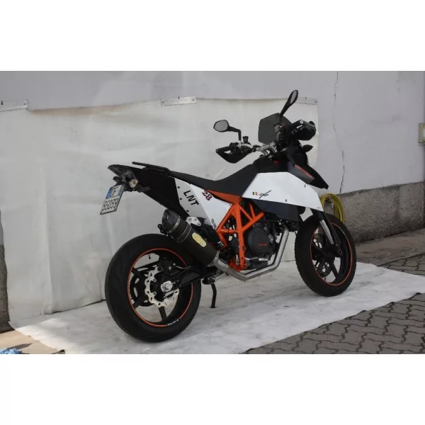 Exan KTM 690 Supermoto Ovale Carbon Cap
