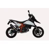 Exan KTM 690 Supermoto Ovale X-Black