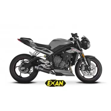 Exan Triumph Street Triple 765 X-GP