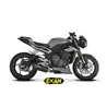 Exan Triumph Speed Triple 1050 Ovale X-Black