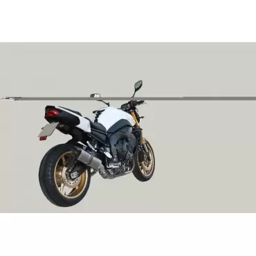 Exan Yamaha FZ8 Ovale X-Black