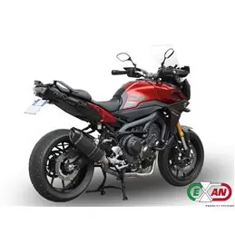 Exan Yamaha MT 09 Tracer Ovale X-Black