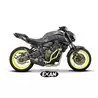 Exan Yamaha MT-07 Ovale X-Black
