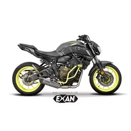 Exan Yamaha MT-07 Ovale X-Black