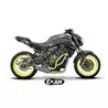 Exan Yamaha MT-07 Ovale X-Black