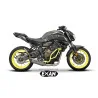 Exan Yamaha MT-07 Ovale X-Black