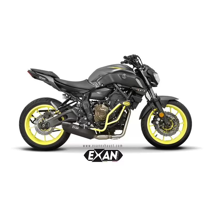Yamaha mt 07 akrapovic hotsell