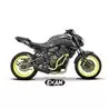 Exan Yamaha MT-07 Ovale X-Black