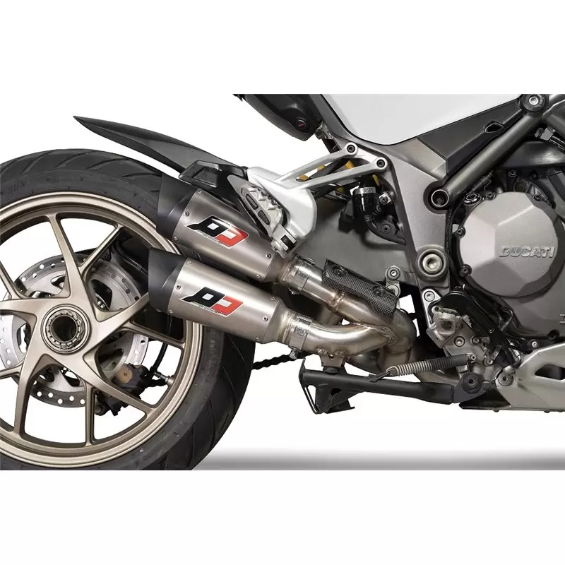 QD Exhaust Ducati Multistrada 1260 Twin Gunshot QD Exhaust Ducati Multistrada 1260 Twin Gunshot