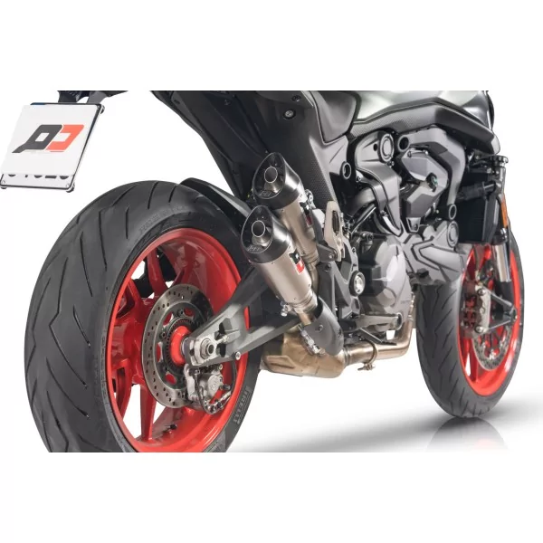QD Exhaust Ducati Monster 937 Twin Gunshot