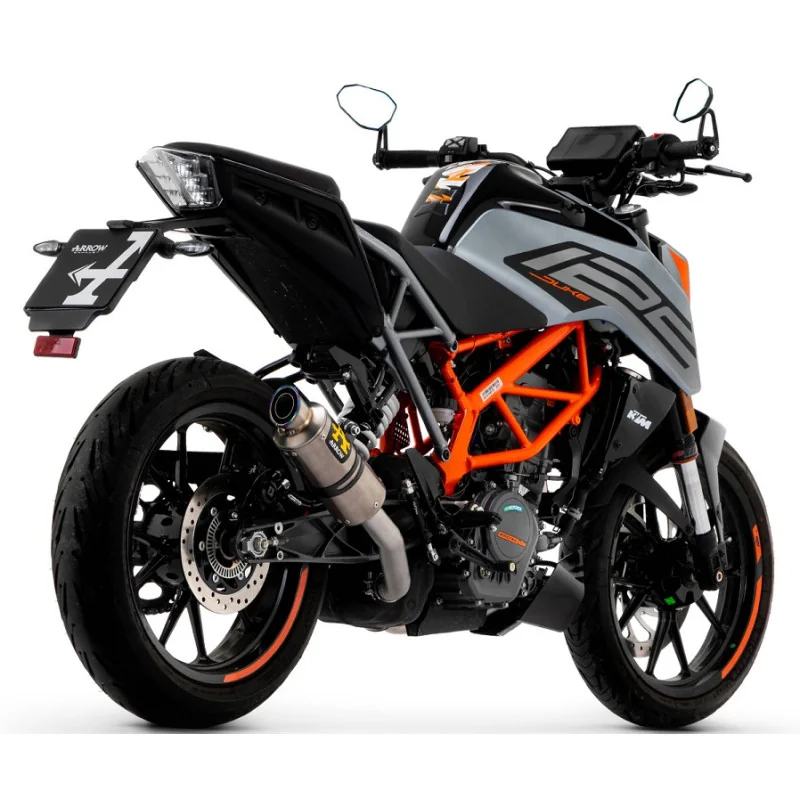 KTM Duke390スリップオンマフラー