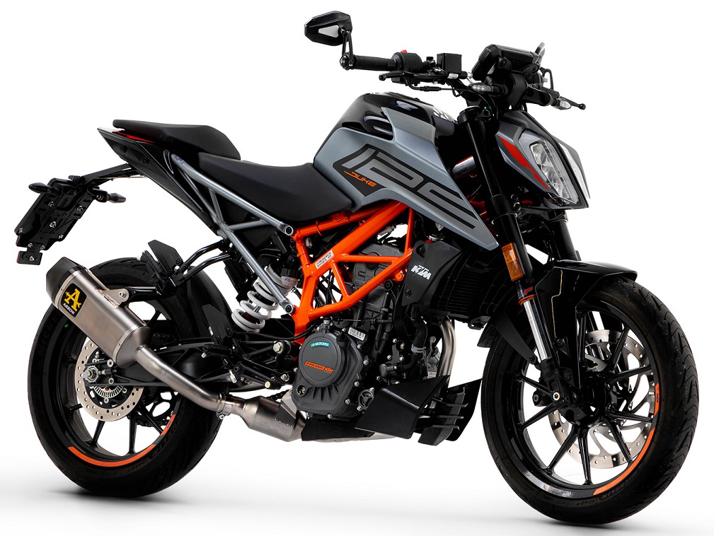 Arrow KTM デューク125&200 スリップオン Webike | ARROW アロー THUNDER スリップオンマフラー DUKE 125