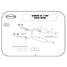 Marving H/5012/BC Honda Gl 1100 Goldwing