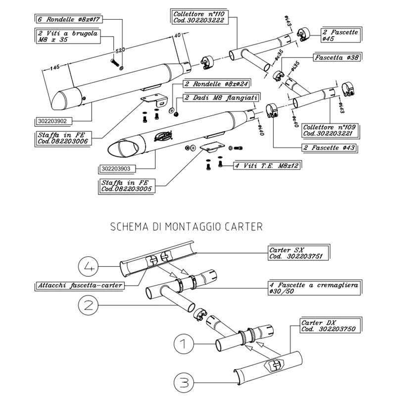 Leovince Sport Exhaust 2203 Suzuki Vs 1400 Intruder