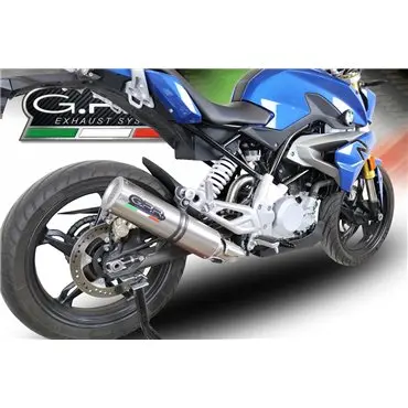 GPR Bmw G 310 R 2017/20 e4 E4.BM.CAT.93.M3.INOX