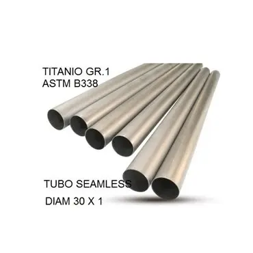 GPR Cafè Racer Tubo titanio seamleSs D. 30mm X 1mm L.1000mm TU.T.1