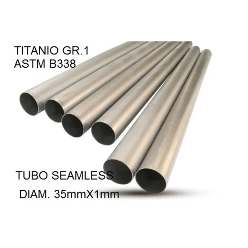 GPR Cafè Racer Tubo titanio seamleSs D. 35mm X 1mm L.1000mm TU.T.2