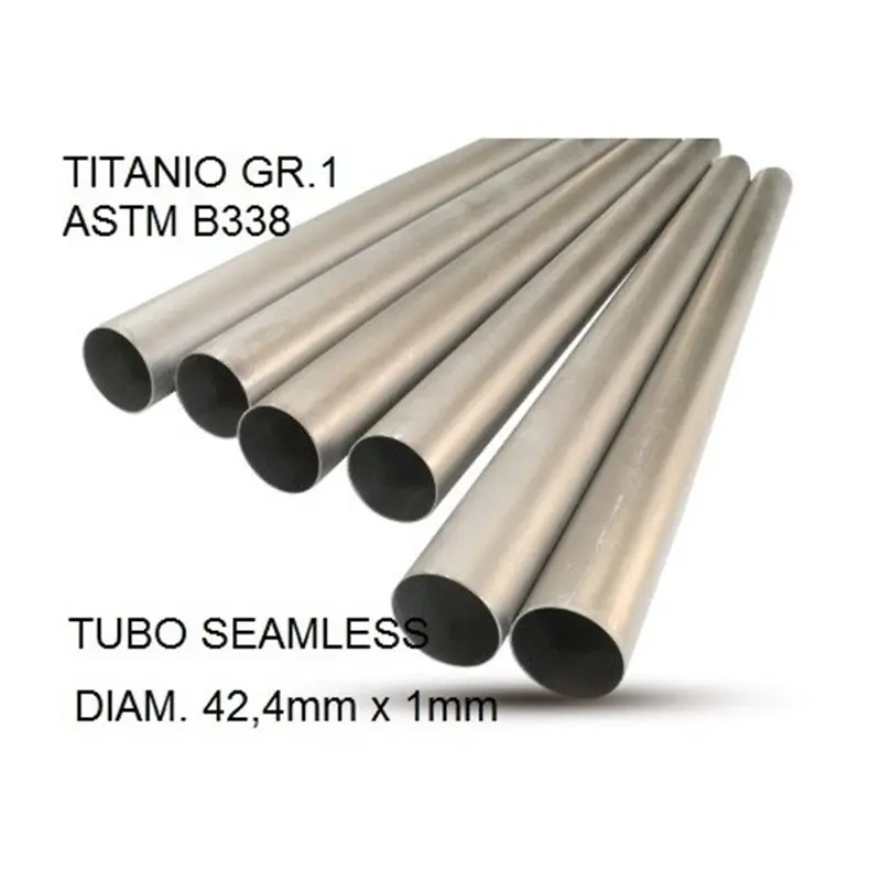 GPR Cafè Racer Tubo titanio seamleSs D. 42,4mm X 1mm L.1000mm TU.T.6