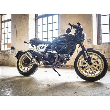 GPR Ducati Scrambler 800 2015/16 D.118.CAT.M3.INOX