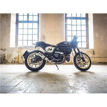 GPR Ducati Scrambler 800 2017/20 e4 E4.D.135.CAT.M3.INOX