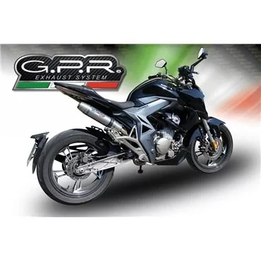 GPR Kawasaki Z 125 2019/20 e4 E4.K.170.M3.INOX