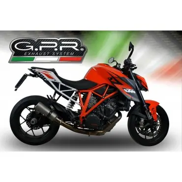 GPR Ktm Superduke 1290 R 2017/19 e4 E4.KT.96.M3.INOX