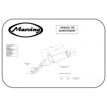 Marving Y/AAA/32/BC Yamaha Xtz 750 Supertenere'