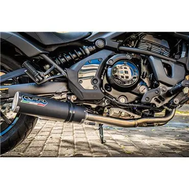 GPR M3 Black Titanium GPR E5.CO.K.172.1.CAT.M3.BT GPR Kawasaki Vulcan 650 S 2021/2022 e5 E5.CO.K.172.1.CAT.M3.BT