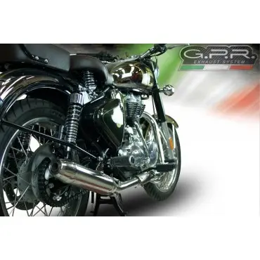 GPR GPR 2022 GPR Deeptone Inox GPR E4.ROY.8.CAT.DE GPR Royal Enfield Classic / Bullet Efi 500 2017/20 e4 E4.ROY.8.CAT.DE