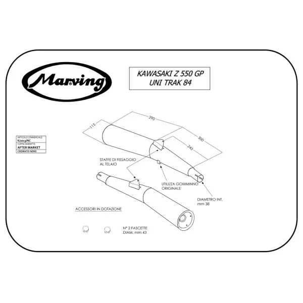 Marving K/2013/NC Kawasaki Z550 Gp U.t. 1984