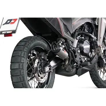 QD Exhaust Gunshot Moto Morini X-CAPE 650